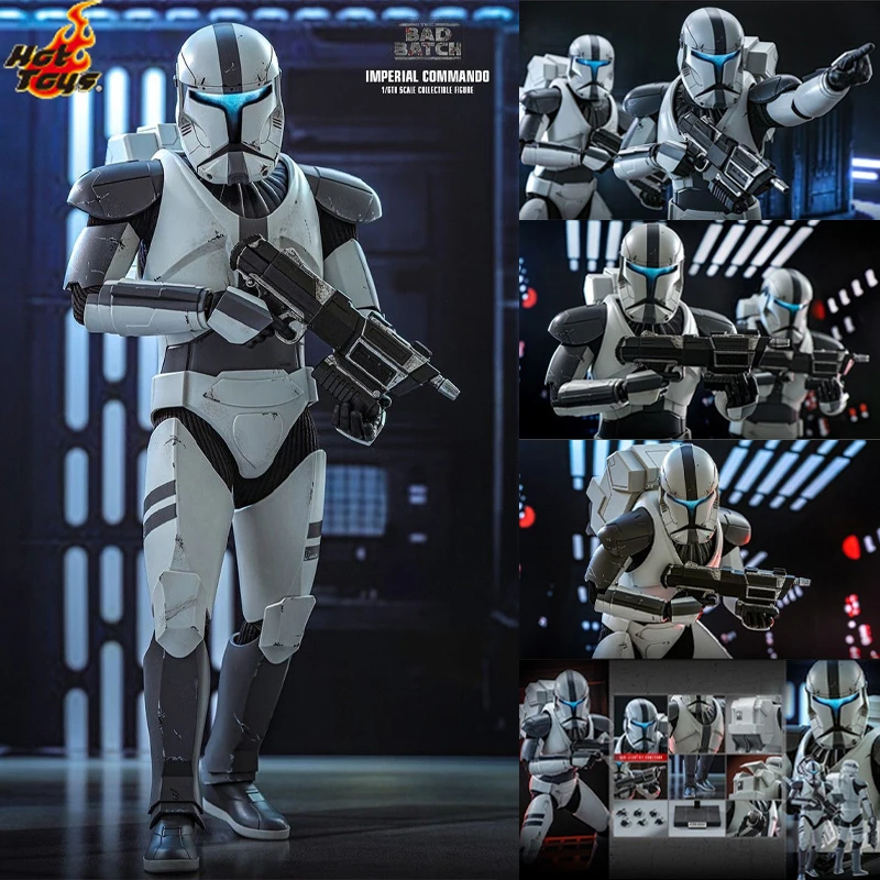 

Stock Original Hot Toys TMS128 Imperial Stormtrooper Genuine Star Wars Action Figures Collectible Model Ornament Statuette Gift