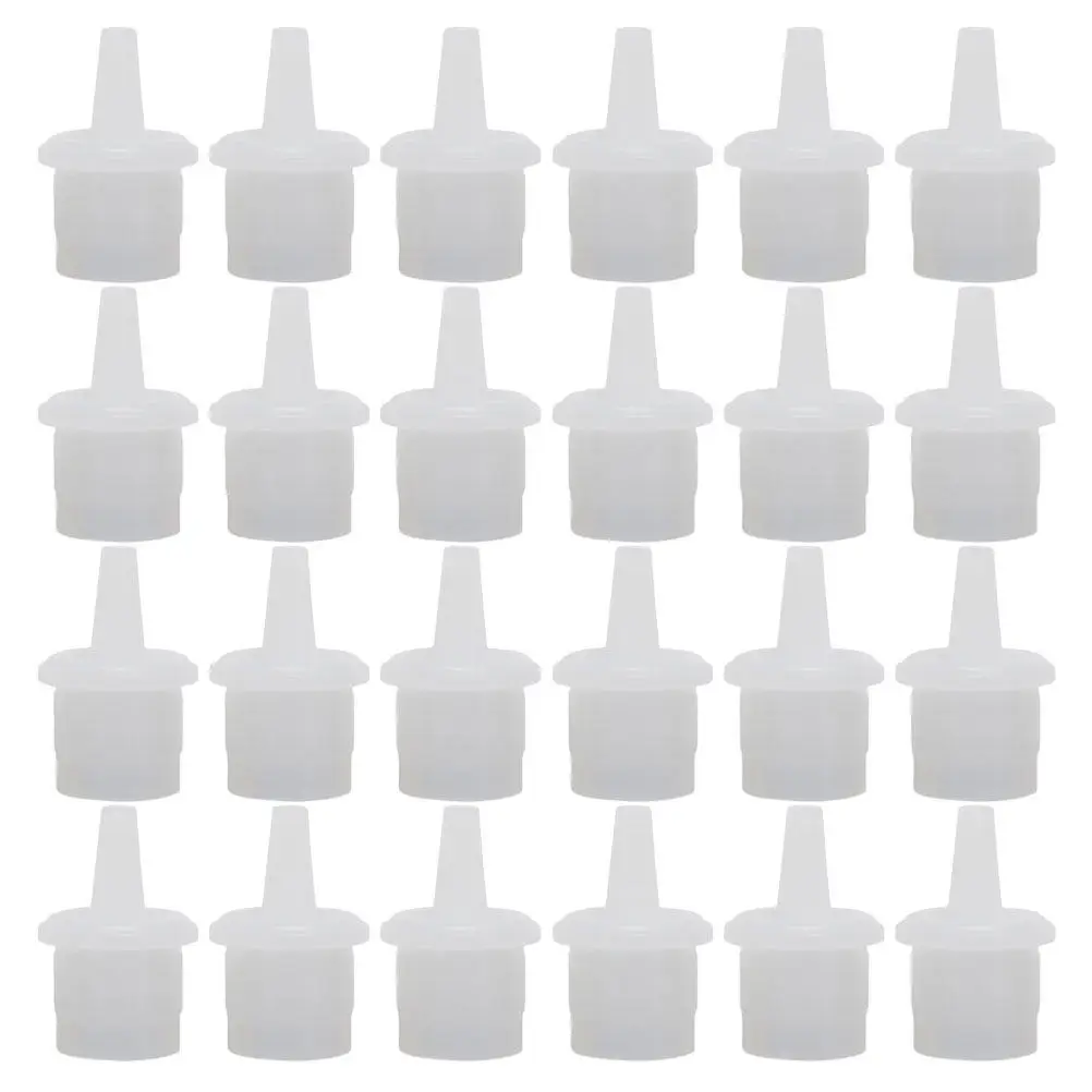 100Pcs Lash Glue Bottle Plugs Premium ABS extension Glue Tips Replacement Caps for Home Salon Professional Use Leak