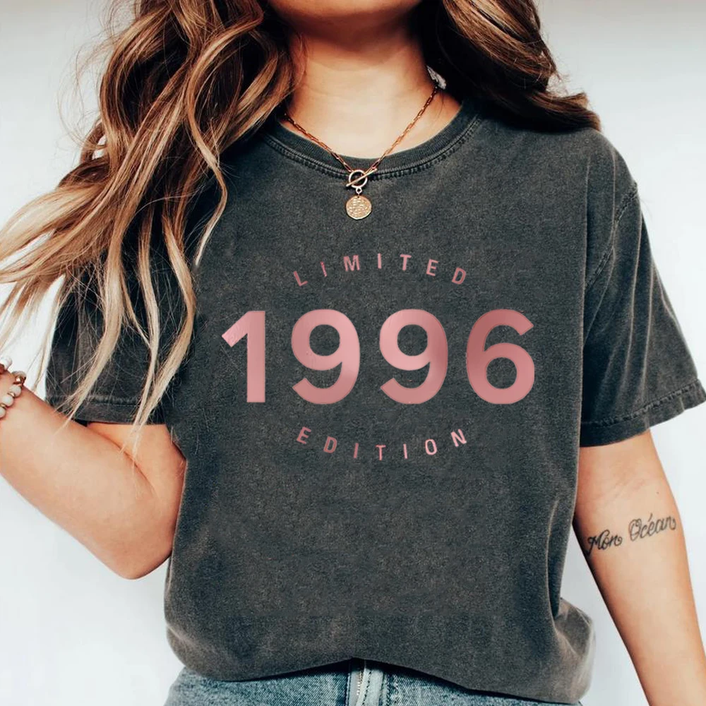 30th Birthday Gift Shirt Limited Edition 1996 30th Birthday T-Shir Gifts for Him and Her 30th Birthday Present Unisex Retro Tops