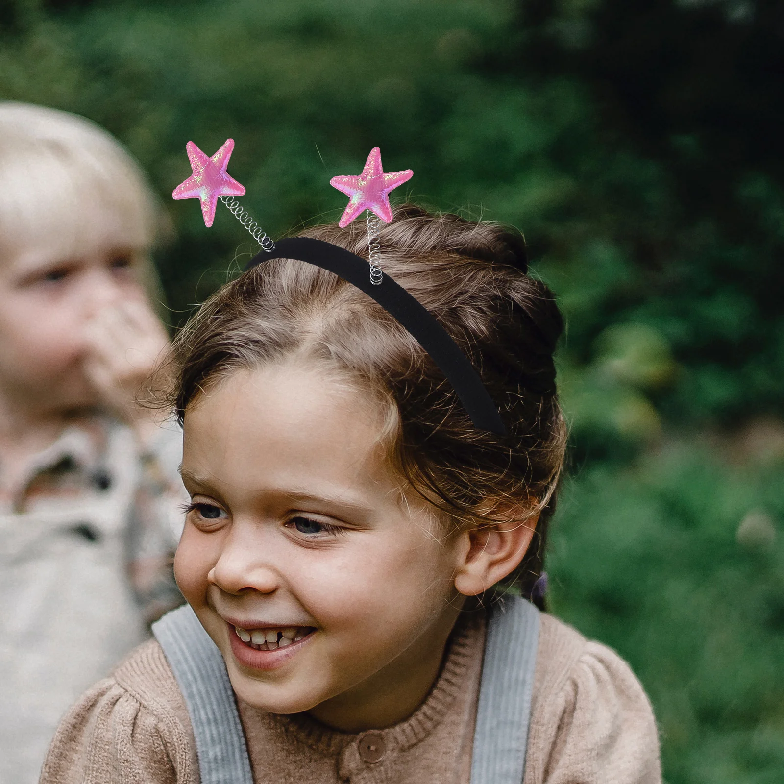 

Hair Accessories Girl Star Headdress Girls Headband Celebrity Parent-child Baby