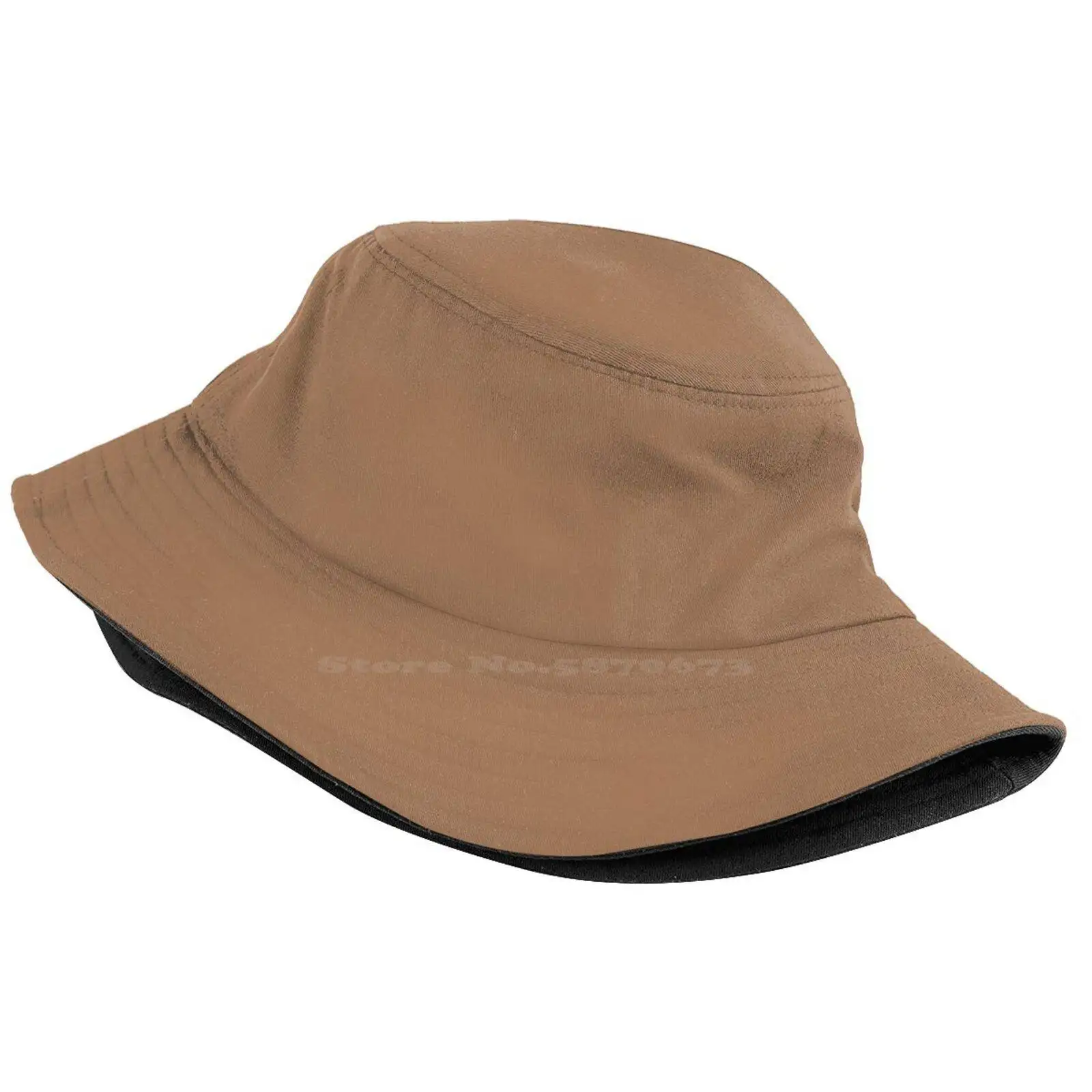 French Beige Sun Cap Fisherman Hat Bucket Hats Light Brown French Beige Color Brown Color French Beige Brown Background French