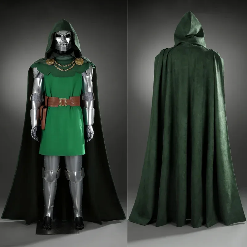 신상품 도움 코스프레 의상 할로윈 남성 도움 조끼 바지 망토 의상 풀세트 및 개별 상품 맞춤 제작 판매