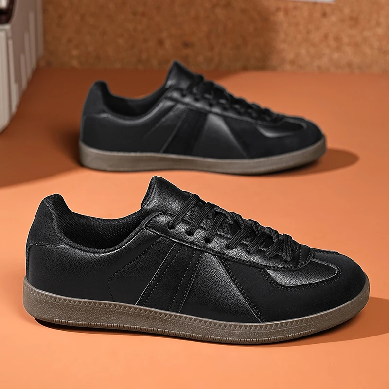 Classic Designer Sneakers Men Big Size 36-48 Comfy Leather Casual Sneakers Women Sports Shoes Outdoor Non-slip Men's Skate Shoes - view 4
