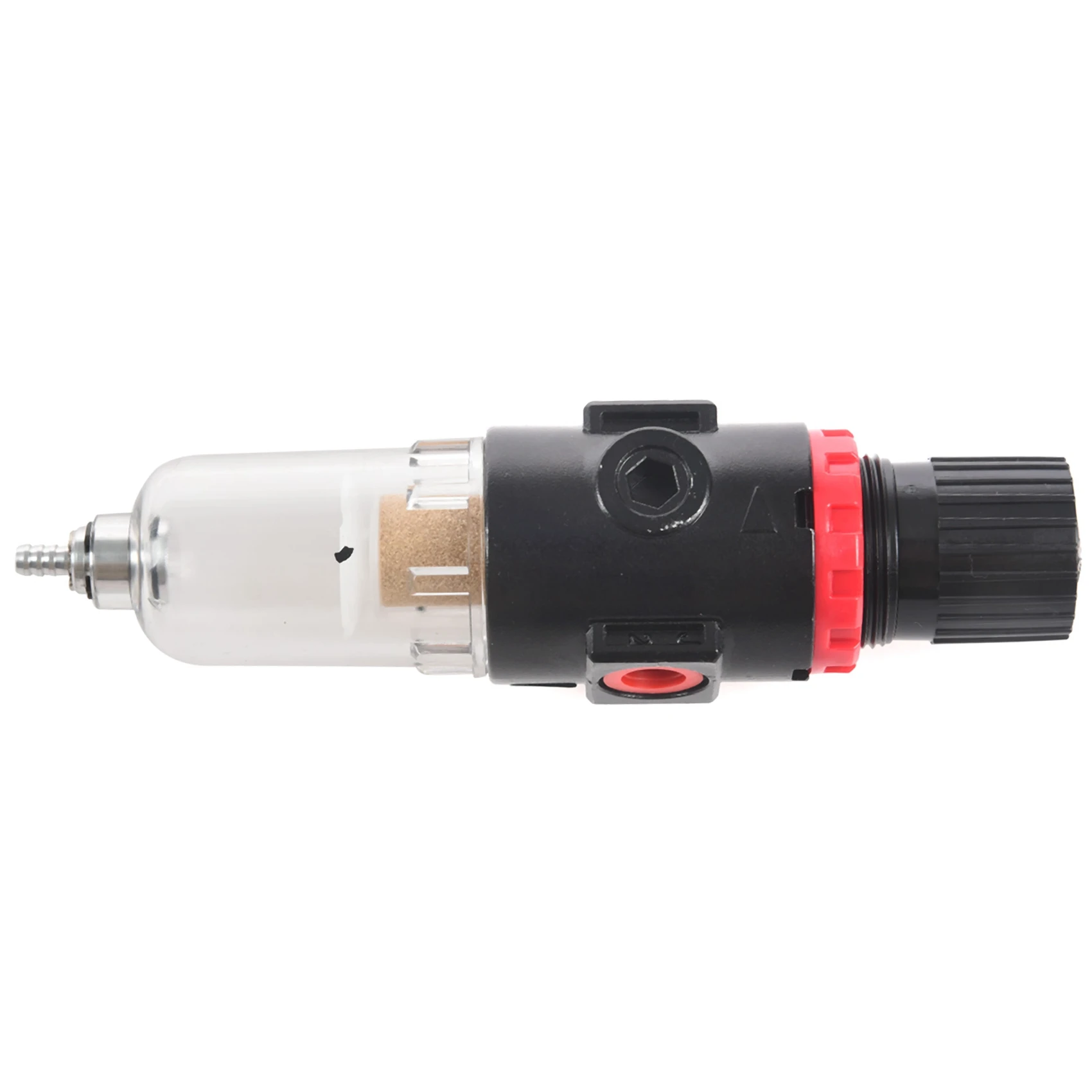 

A69E2X 1/4 Air Compressor Filter Water Separator Trap Tools Kit With Regulator AFR-2000