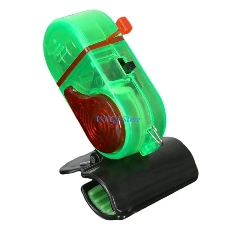 37JE Fishing Bites Alarm with Sound & Light Multi Angles Adjustable Electronic Fishing Alarms Sensitive Bites Alert