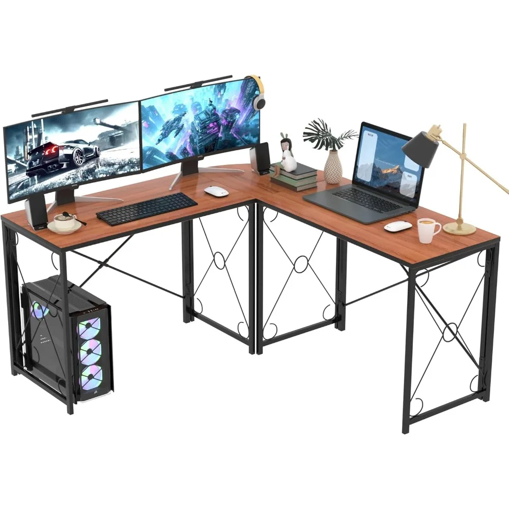 

39.4" Folding Computer Desk Simple Laptop Table Home Office Workstation for Reading Writing, No Assembly Needed, Small Space, R