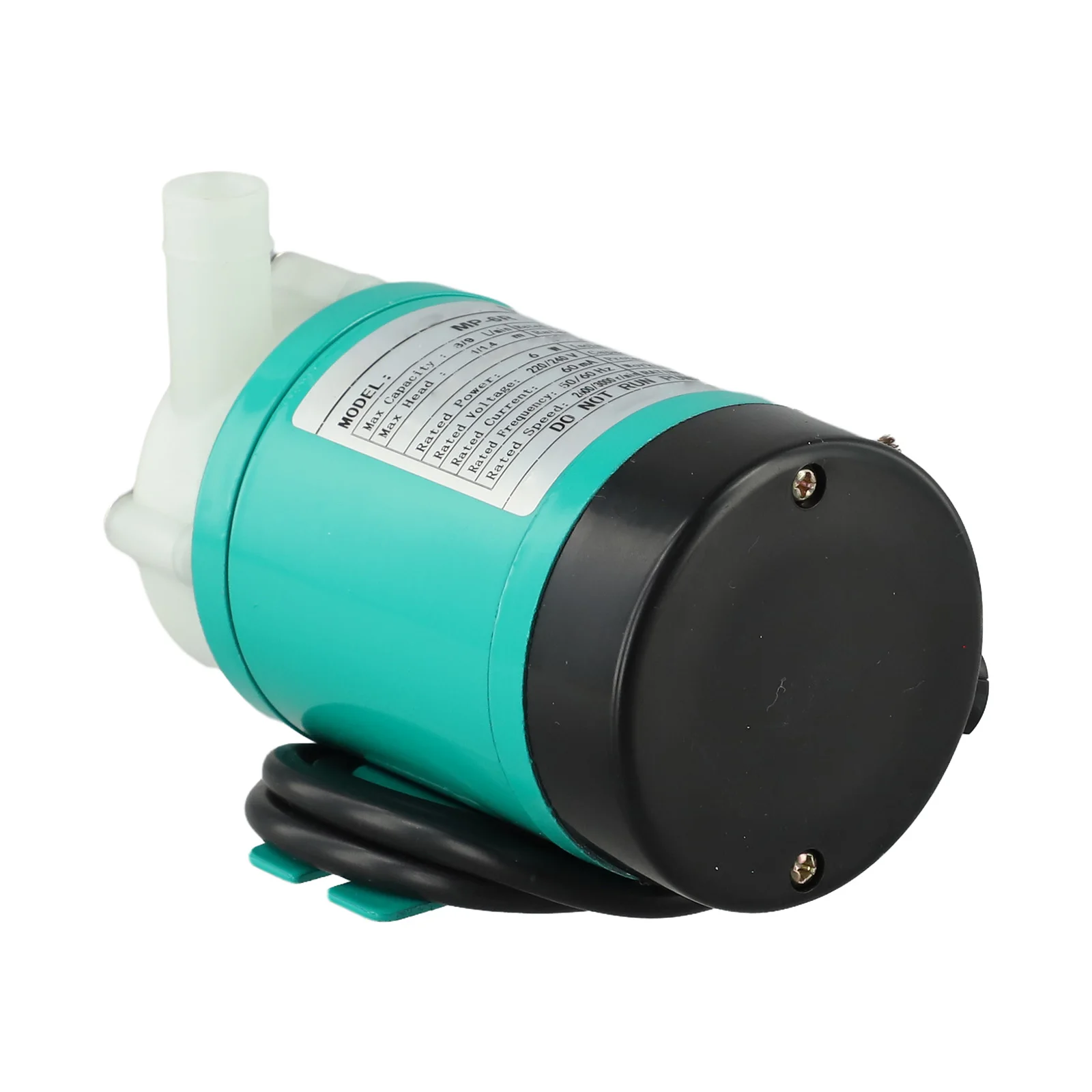 6W 220V Magnetic Drive Pump for Aquariums Outdoor Ponds Swimming Pools Gardens Rated Lift 0.8m 2.8LPM 13x7x7cm Metal