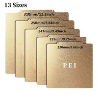 180/220/235/310/350mm Double-sided PEI Build Plate Upgrade Removal Textured PEI Magnetic Ender 3 V3 Se Bed Spring Steel heatbed