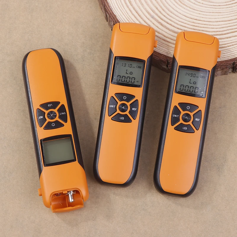 Optical Power Meter G10 High Precision Rechargeable Battery FTTH Fiber Optic Power Meter With Flash Light OPM FC/SC/ST