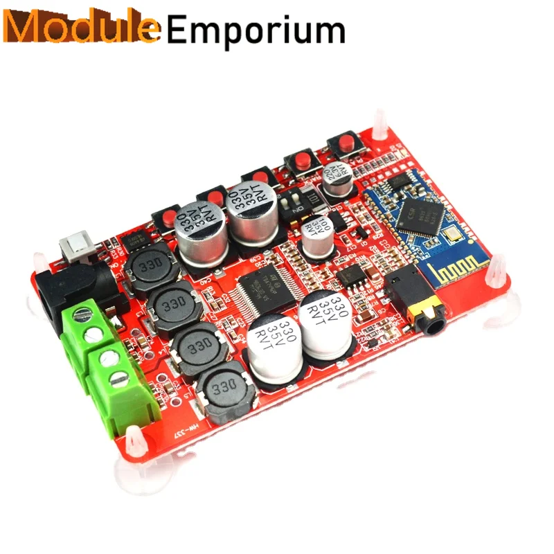 

TDA7492P Blue power amplifier board tooth CSR4.0 audio receiving digital power amplifier board module power amplifier b