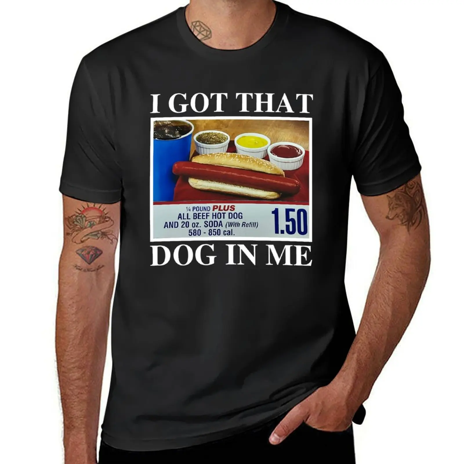 I Got That Dog In Me T-Shirt hippie clothes Blouse summer clothes blanks men t shirts