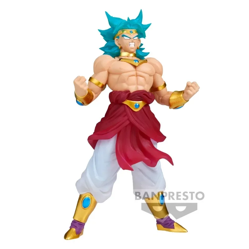 Bandai banpresto original dragon ball z clearise super saiyan broli anime figura de ação brinquedos modelo colecionável presentes para crianças