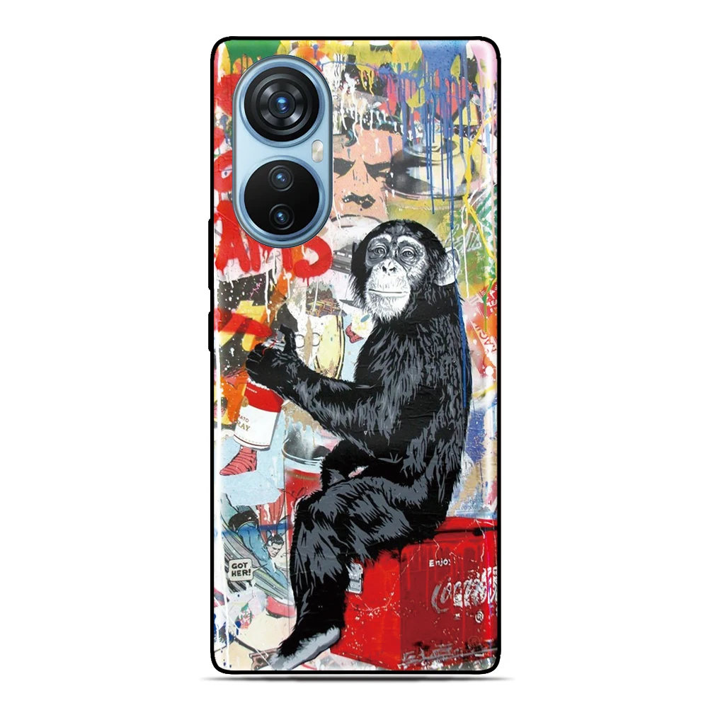 Graffiti Art Back Cover For Sony Xperia 1 VII 10 VI 5 II III IV V 2023 XZ5 XZ4 XZ3 XZ2 XA2 Ultra Z5 L3 Phone Case TPU Soft Funda view 5
