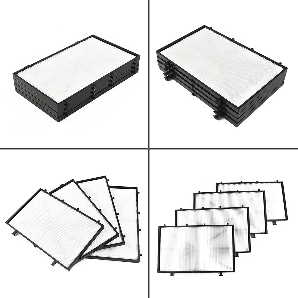 4pcs Ultra Fine Filter Element Panel For Robot Pool Cleaners Pool Filter For Maytronics M500 Reusable ABS Plastic