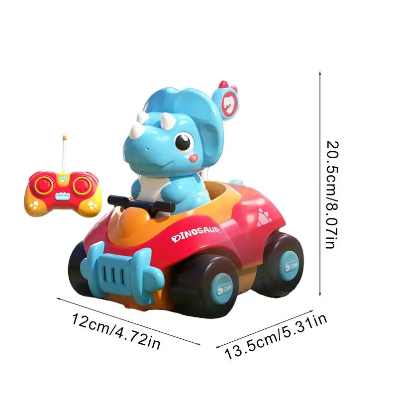 Toddler Dinosaur Toy Removable Remote Control Car Light Up Car Dinosaur Toys Toddler Car Toys Remote Control Dinosaur Car With