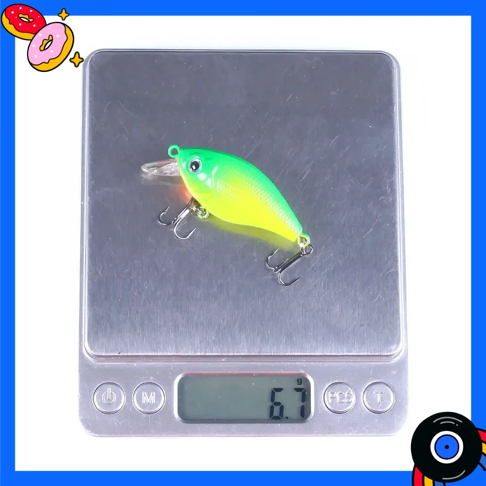 5Pcs Crankbait Rock Fish Bass Fishing Lure Set 4.4g 5cm Artificial Baits Topwater Crank Wobblers For Pike Crankbaits Fishing