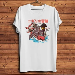 Japan style Takoyaki sushi cooker funny t-shirt homme summer new short sleeve t shirt men white casual tshirt unisex streetwear