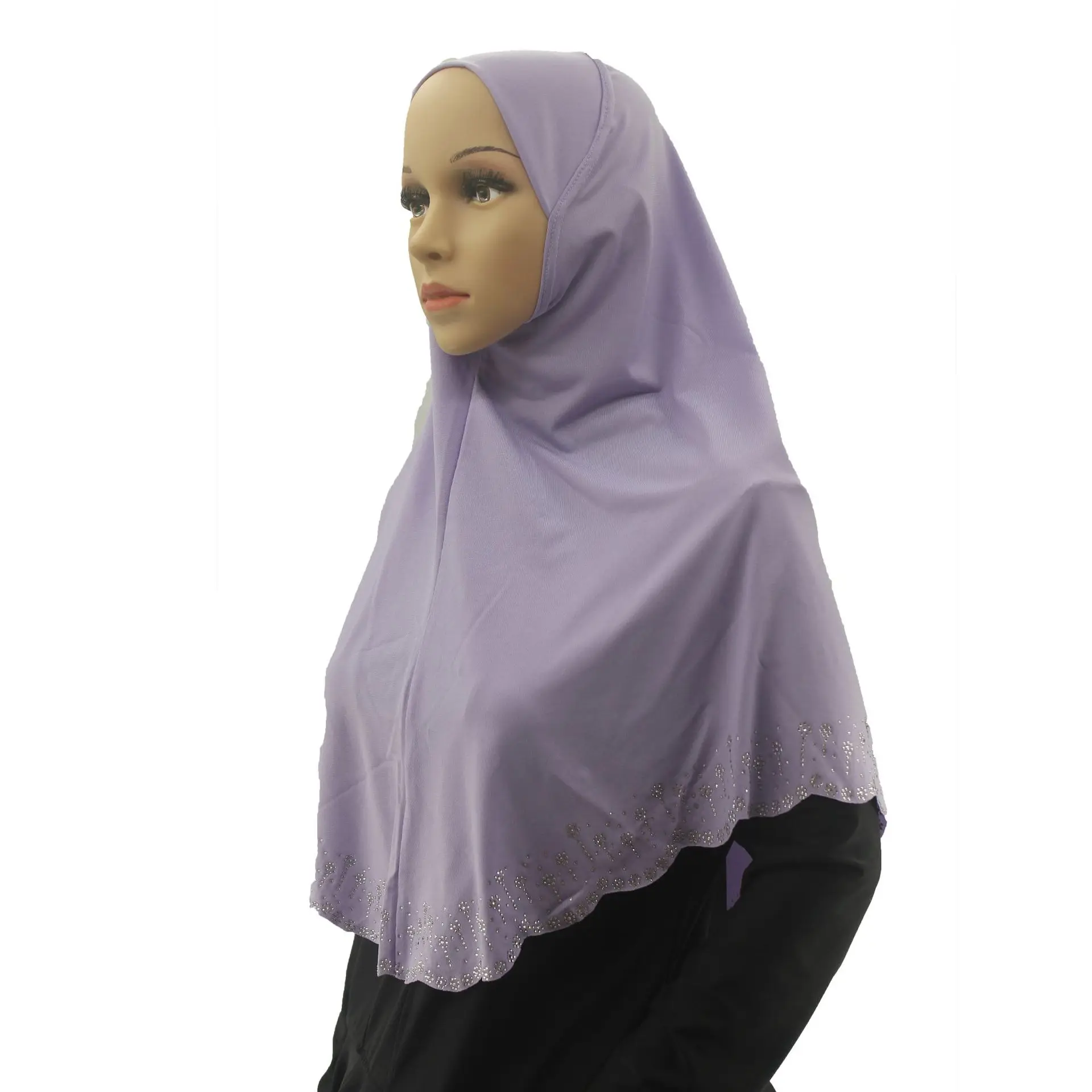 

Diamonds Amira Women Muslim Hijab Instant Scarf Ramadan Islam Pray Hijabs Already Made Head Wrap Shawls Turban Niqab Nikab Hijab