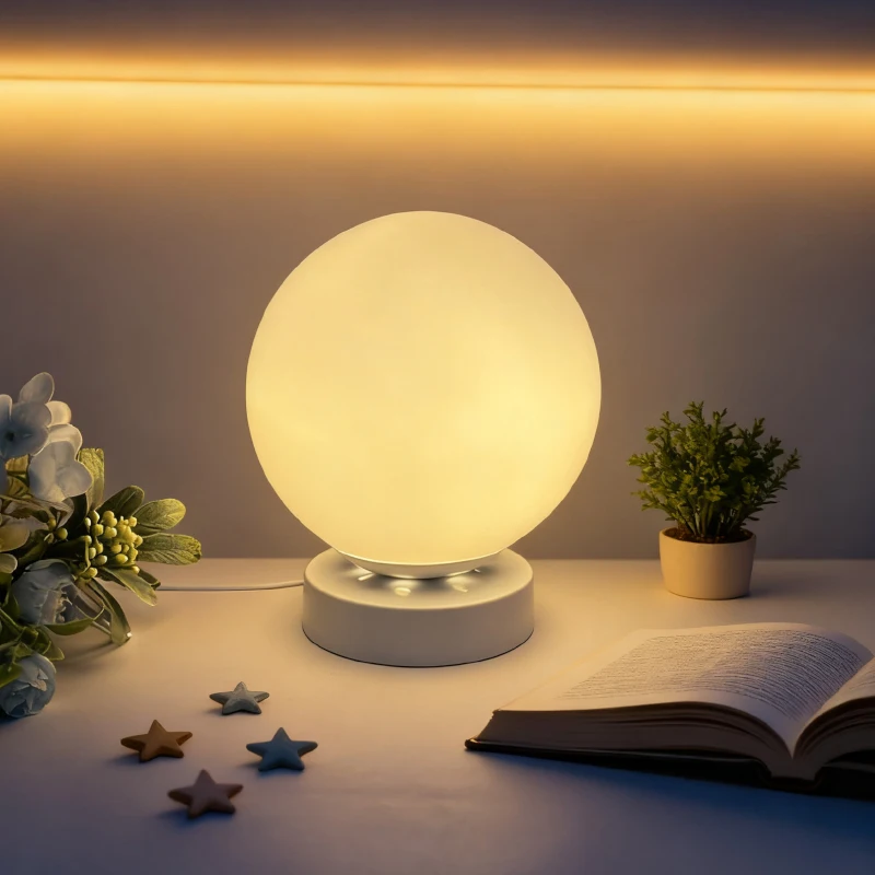 

Macaron Colored Round Table Lamp Instagram-Inspired Romantic Ambient Light Perfect Birthday Gift for Friends