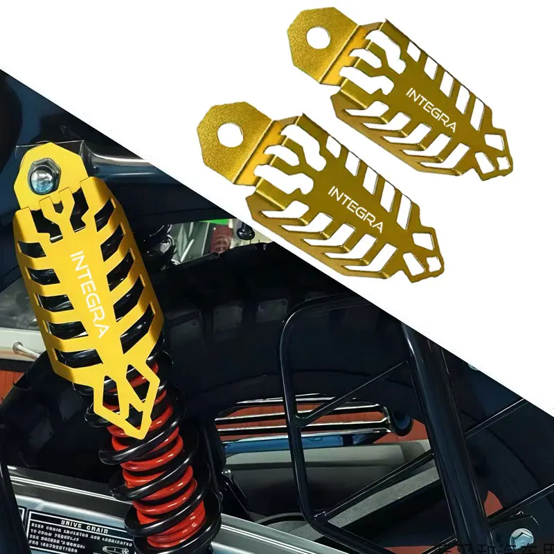 For Honda Integra 700 750 S 750D DCT NC750 NC750D NEW Motorcycle Universal Aluminum Alloy Shock Absorber Guard Cover 2Pcs