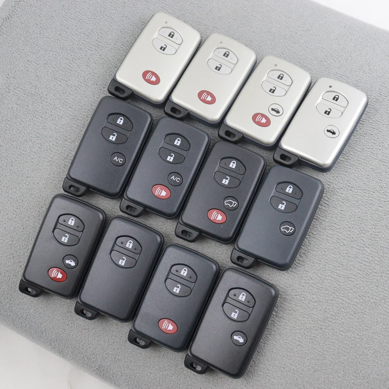 

2 3 4 кнопки автомобильный брелок корпус для Toyota RAV4 Land Cruiser Aurion Avalon Landcruiser Camry Highlander