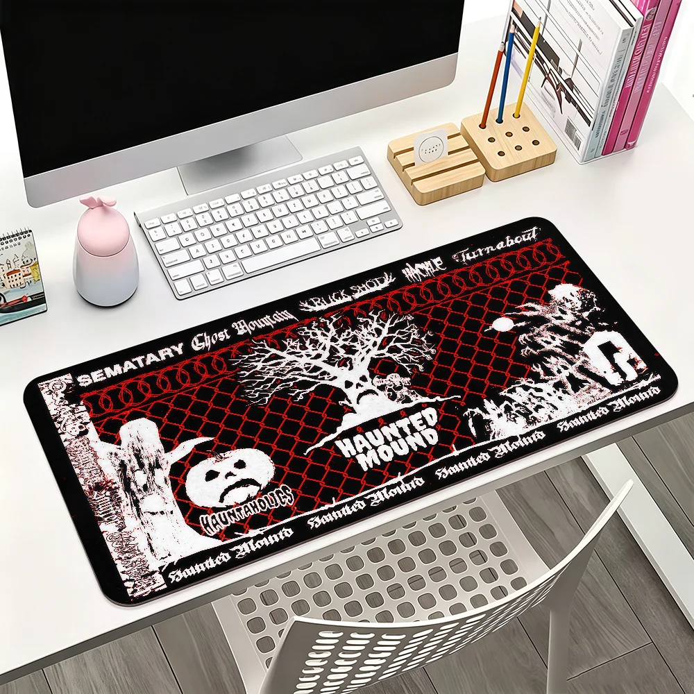 Sematary Haunted Mound Harold Mouse Pad For Office Gaming And Keyboards Non-Slip Large Waterproof