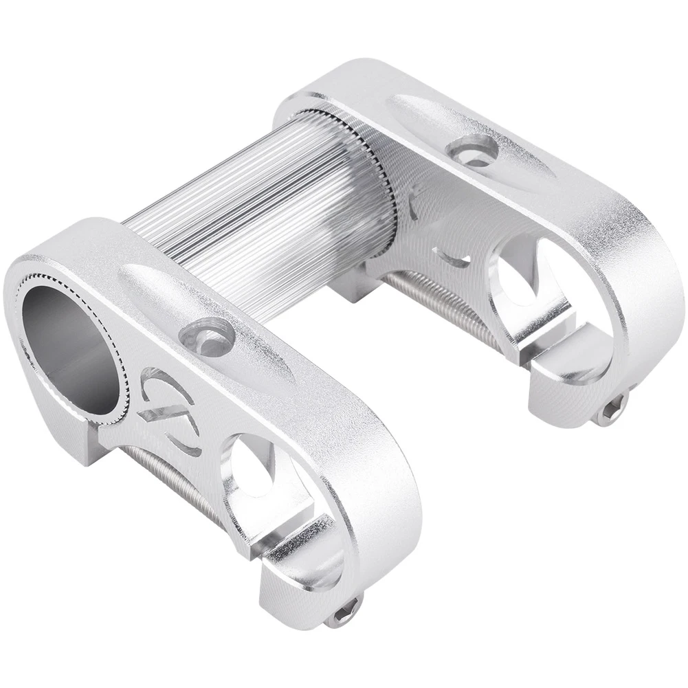 For Improved Posture Folding Bike Stem Aluminum Alloy Riser Sturdy Aluminum Construction Lightweight 93.5g Structure