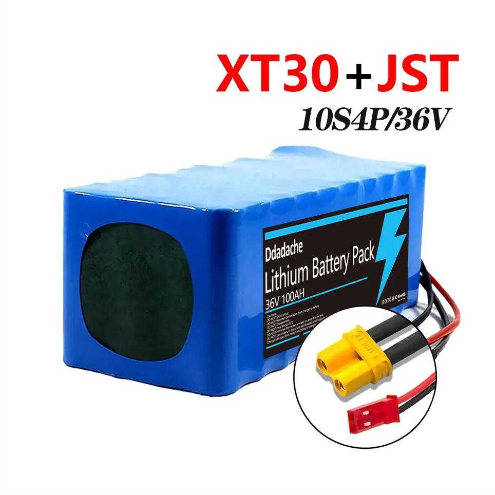 10S4P elektrische scooter 100000 mAh 36 v lithiumbatterij 18650 batterij 36 V 100 Ah elektrische scooter elektrische scooter batterij 36 v