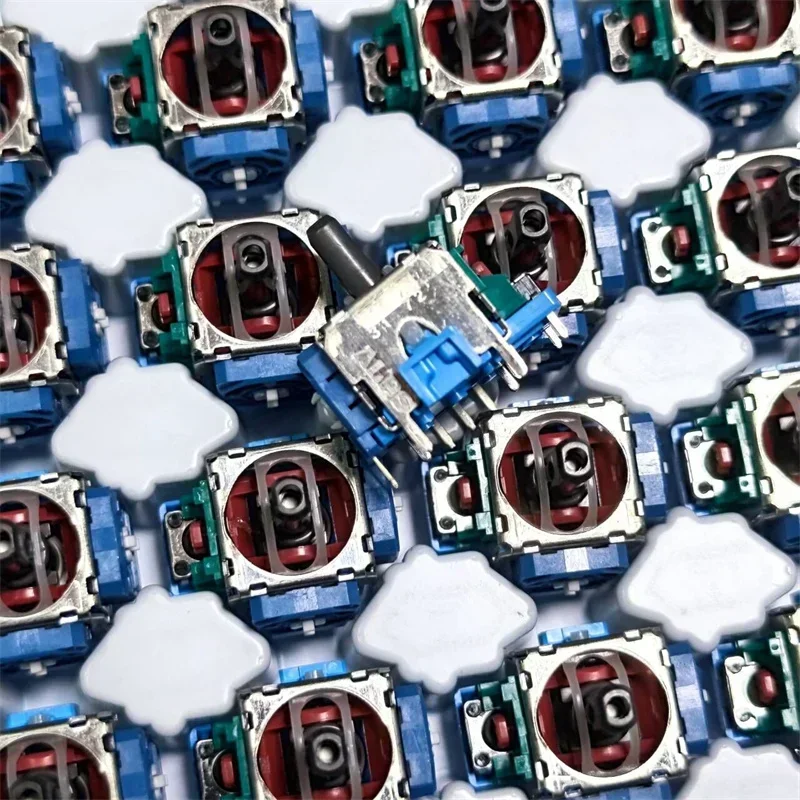 200 шт./лот, оригинальный новый контроллер Dualsense для PS5, 3D аналоговый джойстик для Playstation 5, кнопка джойстика 2,3 К, синий потенциометр