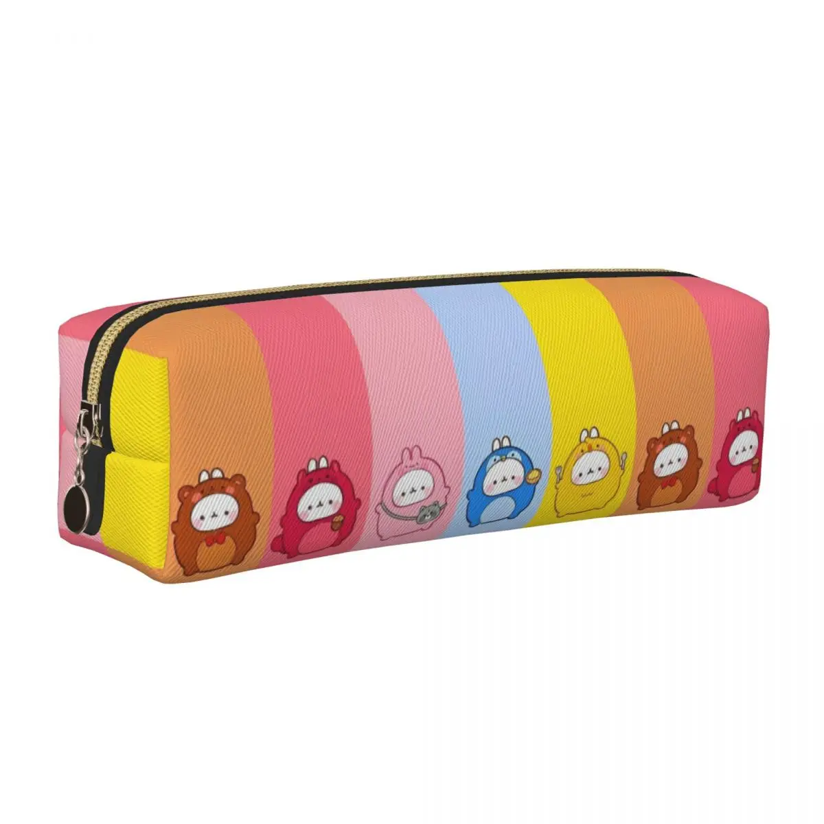 Cartoon M-Molangs And Piupiu Pencil Cases Pen Holder Bag Student School Supplies Gift Pencilcases