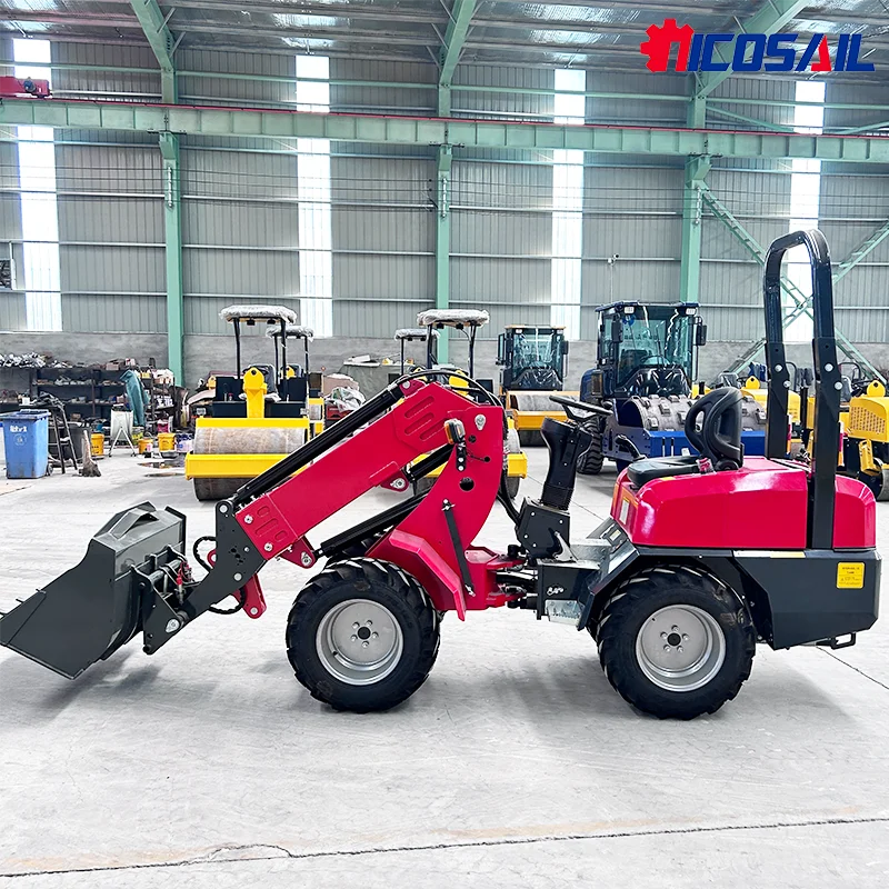 迅速発送 中国製多関節式フロントエンド伸縮ホイールローダー 2.9トン ロングアームホイールローダー 販売中