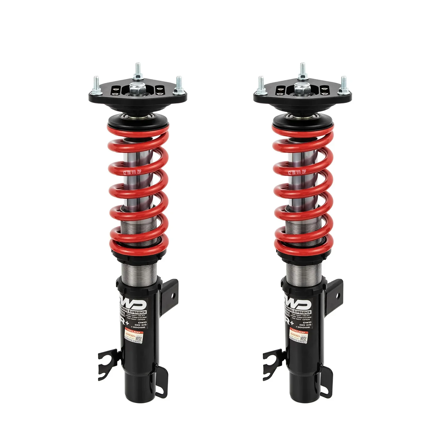 DWD DC-VWG032 Monotube Inverted Racing Coilover Shock Absorbers Adjust Damping Track Suspension for VW Polo 5th Gen MK5/6R 09-17