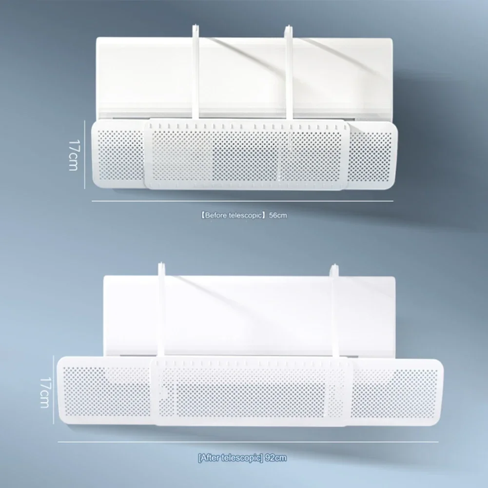 에어컨 바람막이, 직접 날림 방지, 조절 가능한 바람 가이드 커버, 배출구 배플 먼지 커버
