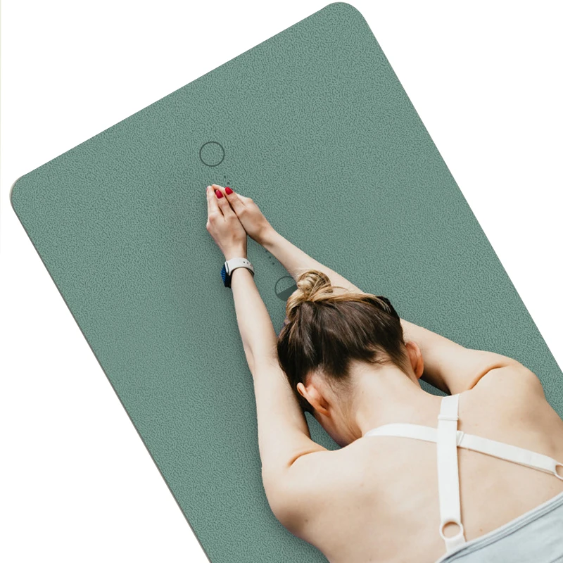 تصميم قابل للطي ومحمول 1.5 ملم، حصيرة يوجا من المطاط الطبيعي غير قابلة للانزلاق #1