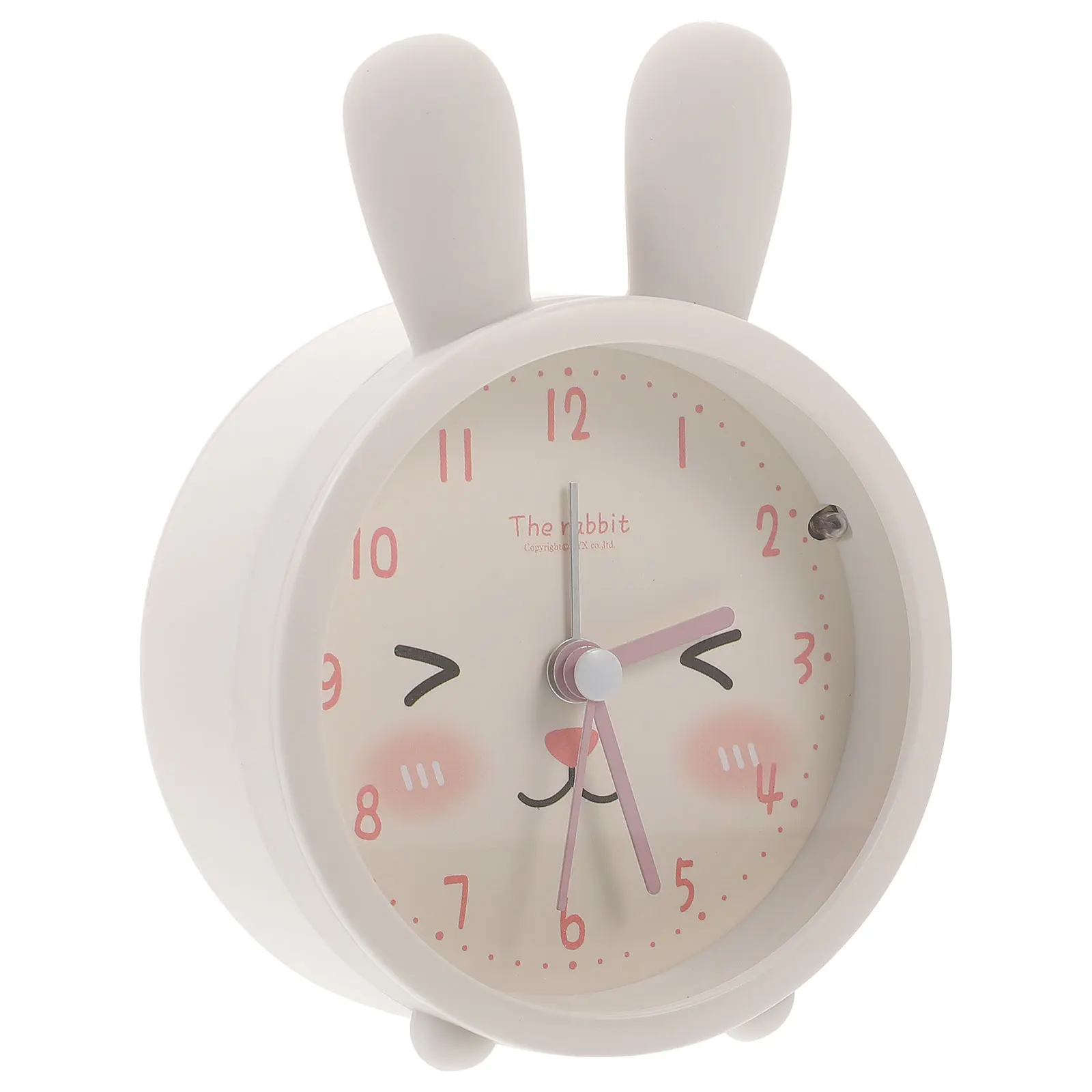 Clock Alarm Light Kids Night Bunny Travel Cute Table Desk Kitten Clocks Rainbow Girl Portable 12 S Bedroom Ages Lovely Aesthetic