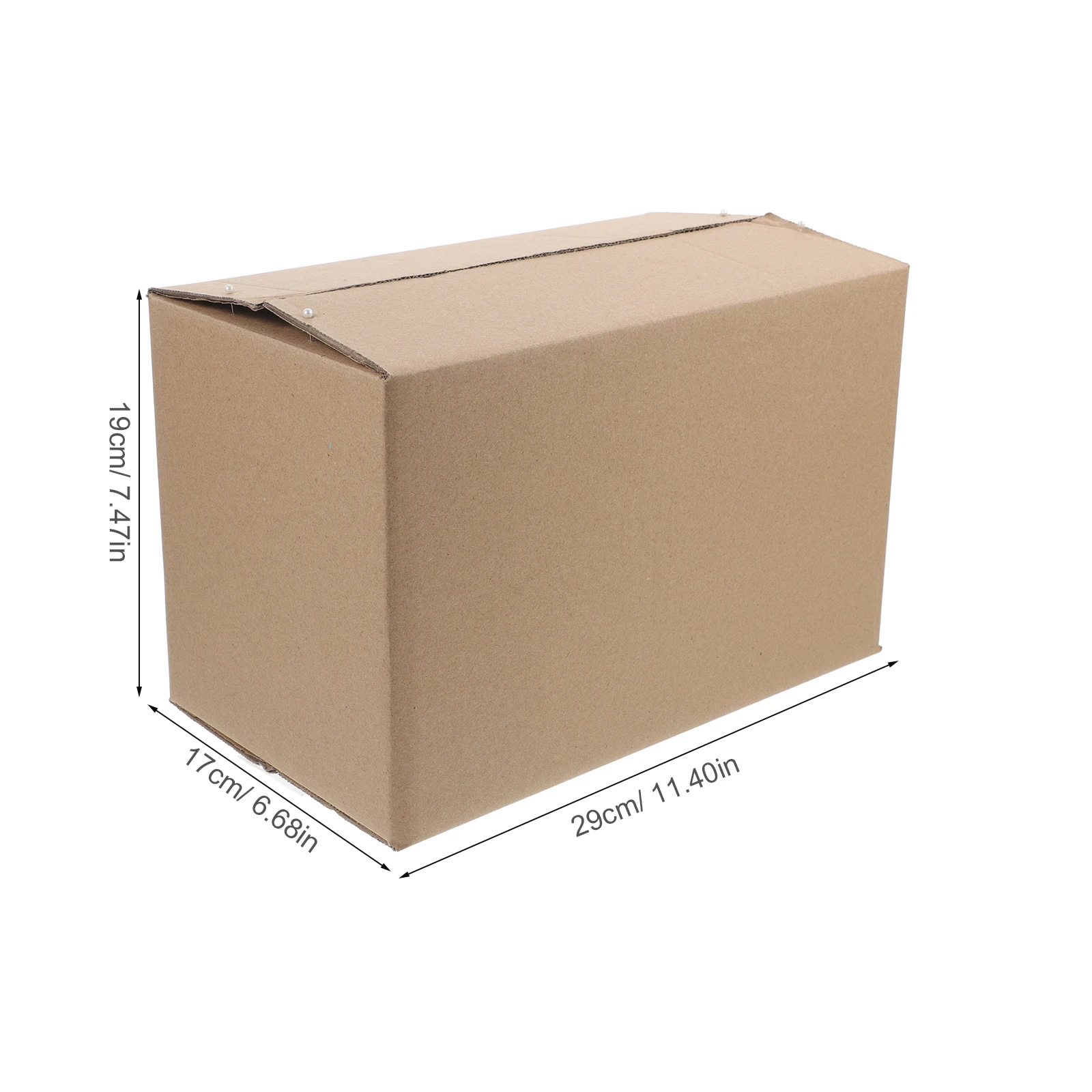 5pcs Shipping Boxes Corrugated Cardboard Packaging For Small Business Moving Mailer Boxes Paper Box Bulk Pack