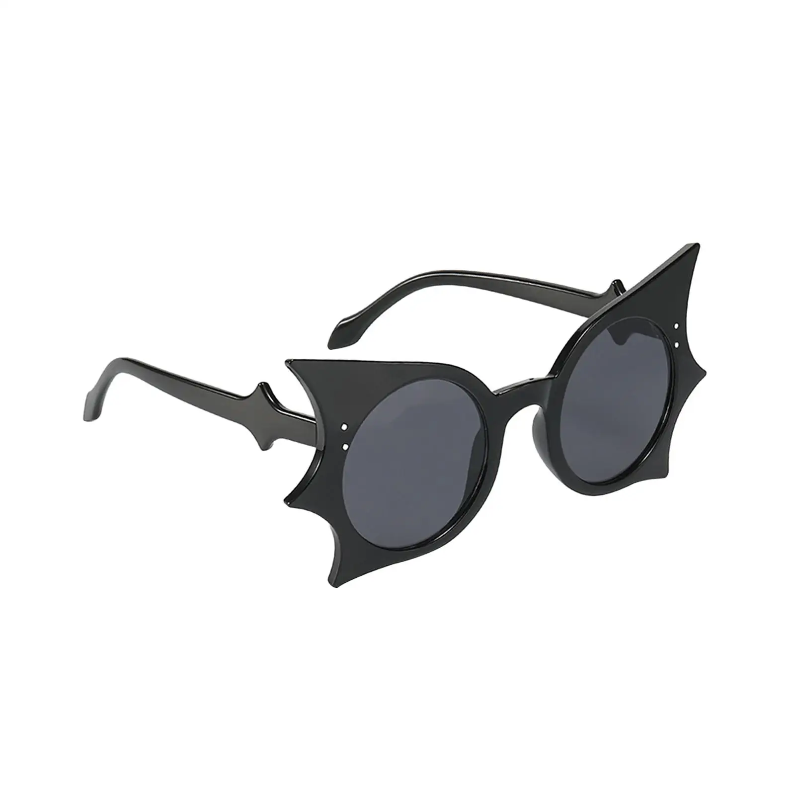 Bat Shape Sunglasses Lightweight European Hip Hop Woman Sunglasses for Stage Performance Shopping Traveling Fishing Vacation