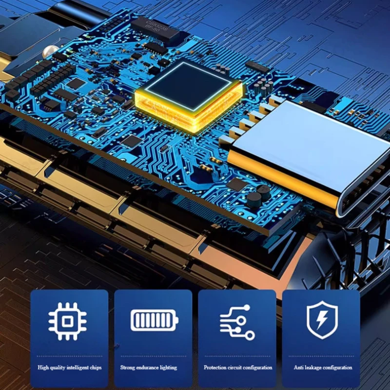 New LED Solar Integrated Street Light IP65 Outdoor Waterproof Household Outdoor Courtyard Corridor Emergency Lighting Fixture