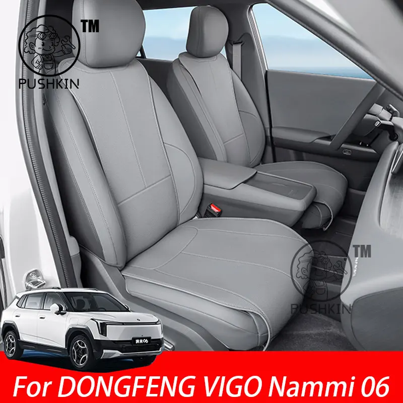 

For DONGFENG VIGO Nammi 06 2025 Complete Set of Breathable All-Season Protective Seat Covers Car Interior Accessories