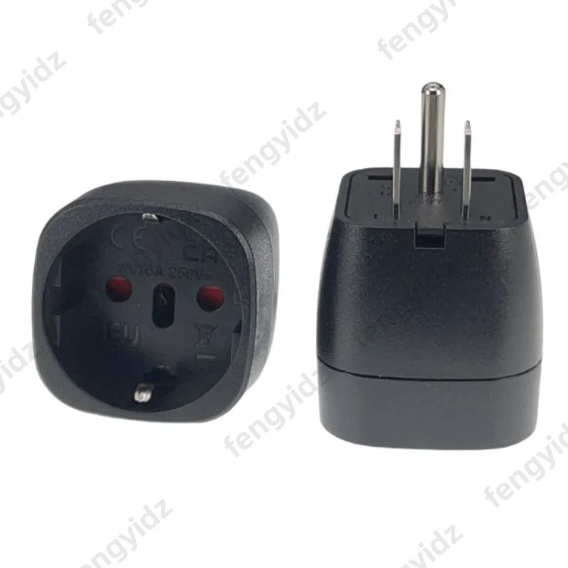 Travel Adapter USA Adapter Europe Germany Plug, EU to US Travel Plug Power Converter Wall Socket for Canada Japan Thailand