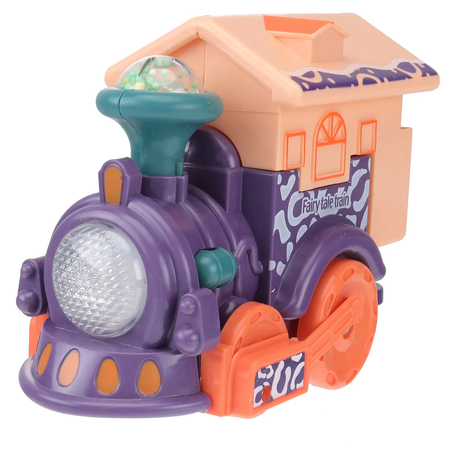 

1Pcs Electric Voice Control Small Train Purple Intelligent Simulation Sound Kid Gift Electric Train Toy Kid Educational Toy