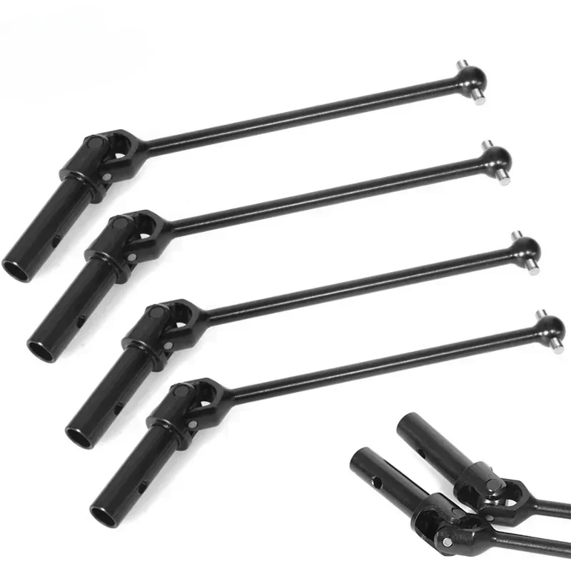 2pcs Metal Front Drive Shaft CVD Driveshaft for 1/7 KM Rally WRC Citron C3 RC Rally Car Upgrade Parts