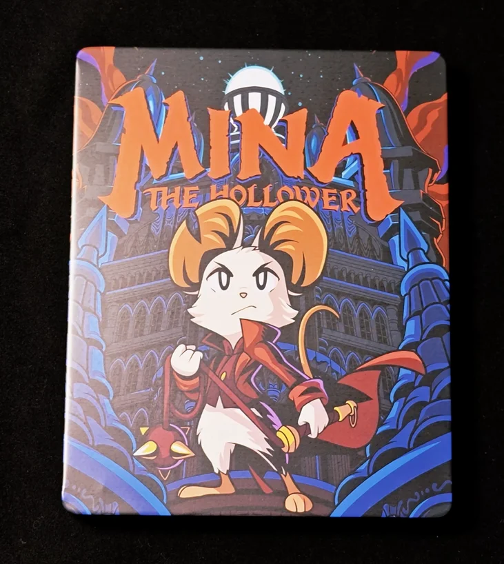 Mina The Hollower YachtClubGames Edition Steelbook | Phantom Matted FantasyBox (Customization,Steel case,Game CD not included)