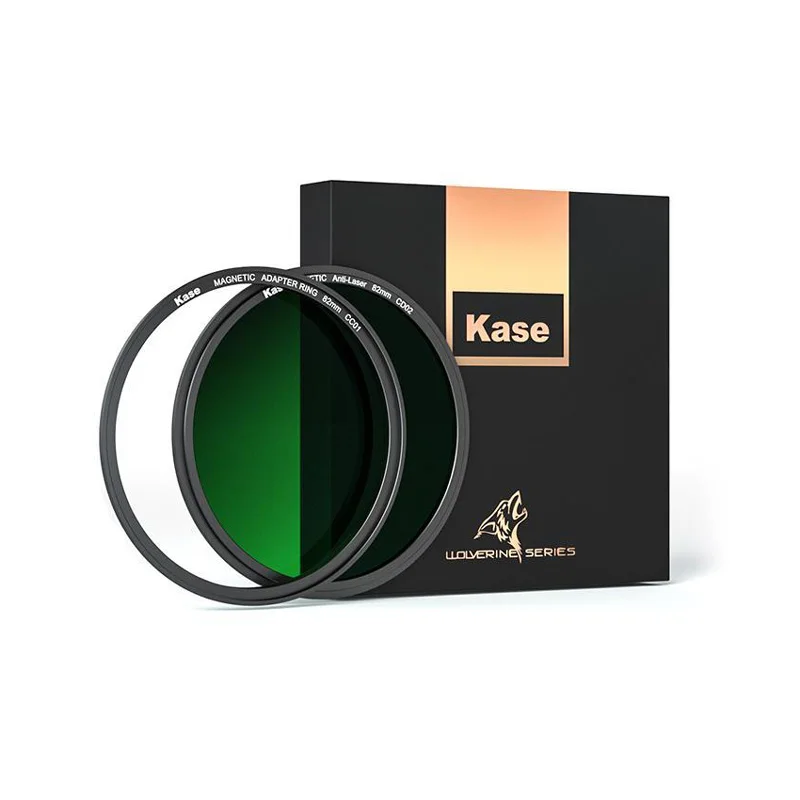 

Kase 77mm Wolverine Magnetic Anti-Laser Filter with Adapter Ring for Camera Lens