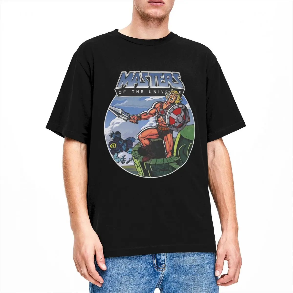 Cool King Of Grayskull He-man T-Shirts Men Women's 100% Cotton Master Of Universe Tees Shirt New Arrival Clothes