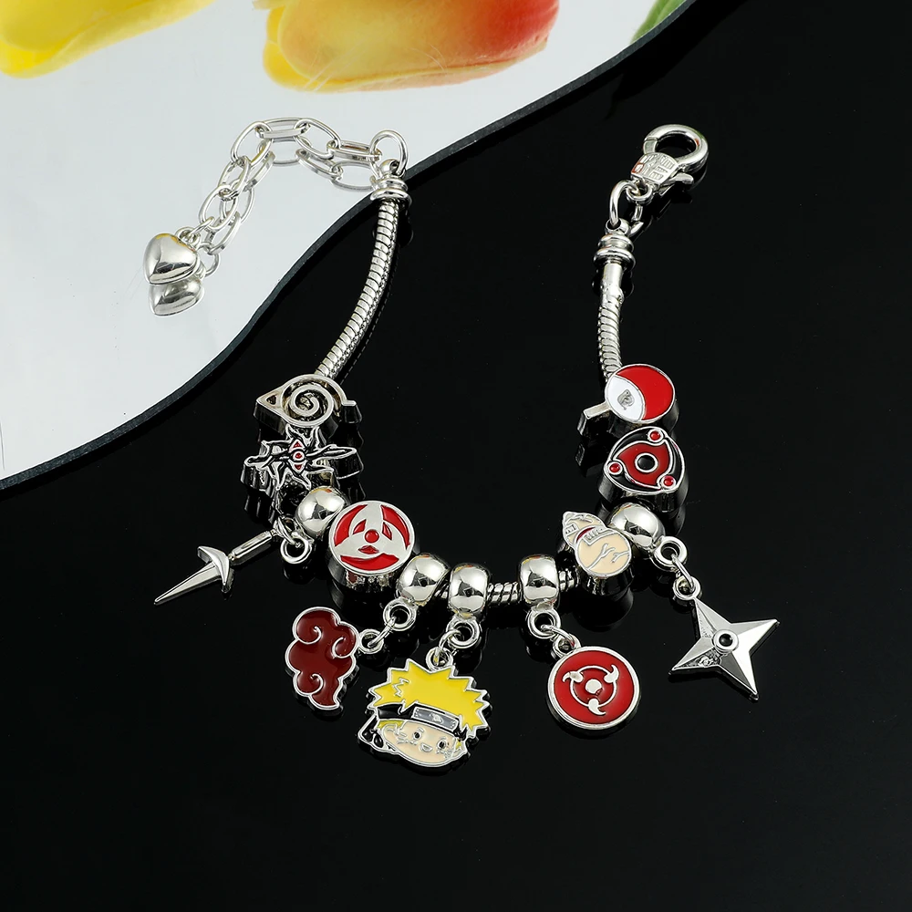 New Collection of Creative DIY Anime Cartoon Style Cool Fashion Decorative Bracelets for Men and Women, Holiday Gifts view 6