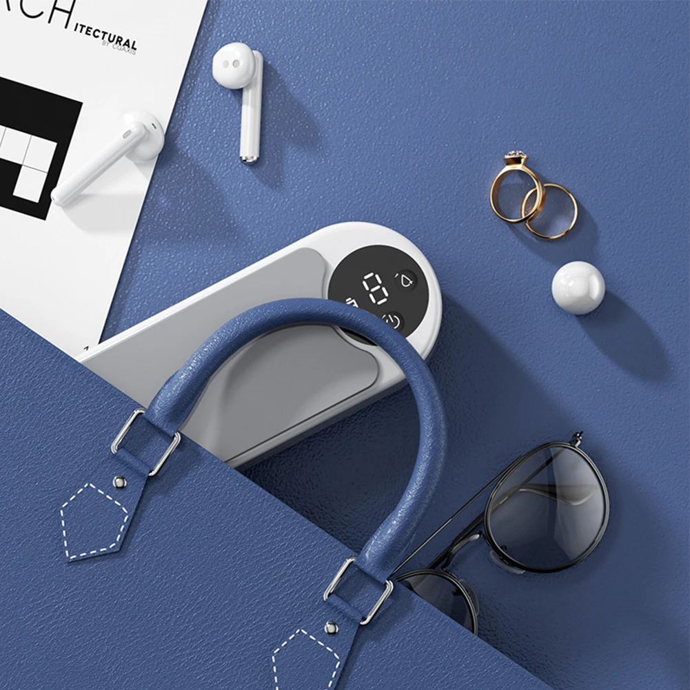 Ultrasonic Jewelry Cleaner Machine Portable Glasses Cleaner Retainer Cleaner Machine High Frequency Vibration for Coins Dentures