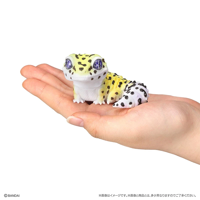 

Подлинная масштабная модель Gacha, когнитивная модель рептилийских организмов, мягкая резина, Gecko Guarding Palace, экшн-фигурки, игрушки