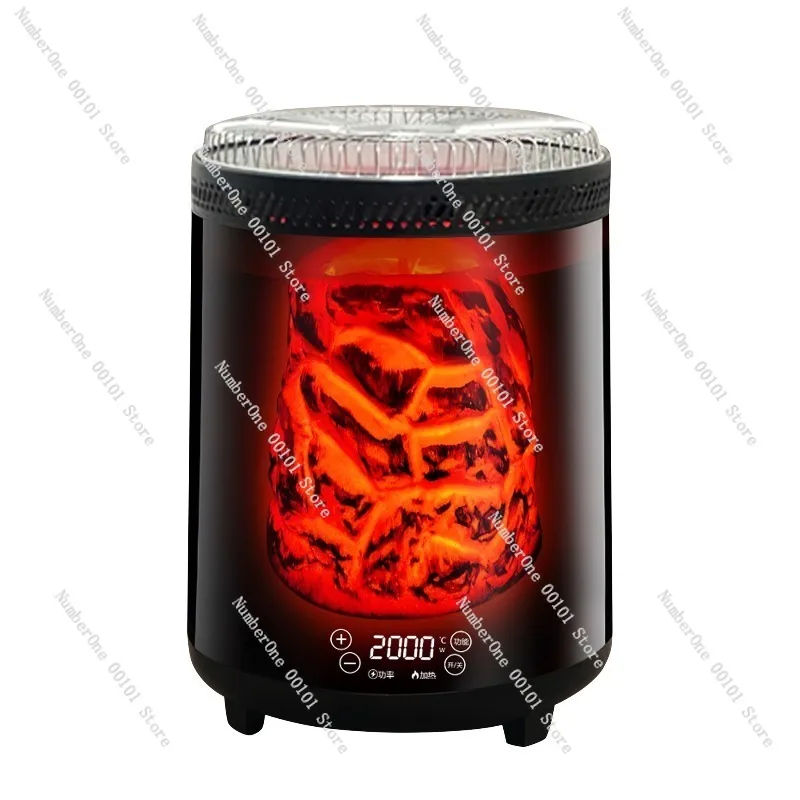 Full-House Smart Voice Electric Heater,Multi-functional Tea Boiling Stove for Rapid Flame Heating,Home Heating Cooking Solution