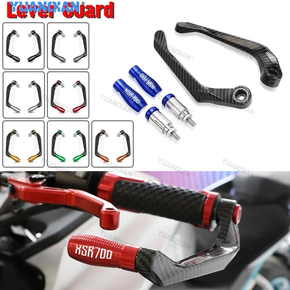 

XSR700 Moto Handlebar Grips Brake Clutch Levers Guard Protector For YAMAHA XSR 700 ABS 2013 2014 2015 2016 2017 2018 2019 2020